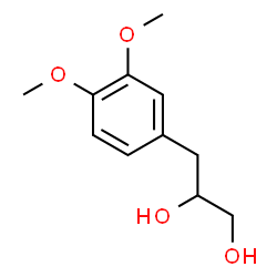 ChemSpider 2D Image | Methyleugenolglycol | C11H16O4