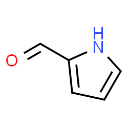 ChemSpider 2D Image | 2-Formyl-1H-pyrrole | C5H5NO