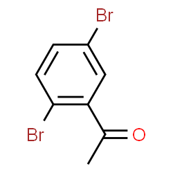 ChemSpider 2D Image | 2',5'-Dibromoacetophenone | C8H6Br2O