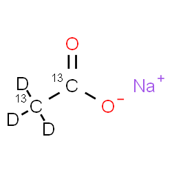 ChemSpider 2D Image | MFCD00064540 | 13C2D3NaO2