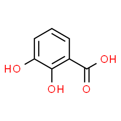 ChemSpider 2D Image | 2,3-Dihydroxybenzoic acid | C7H6O4