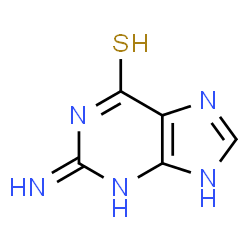 ChemSpider 2D Image | UP0740000 | C5H5N5S