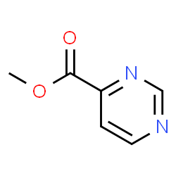 ChemSpider 2D Image | Methyl 4-pyrimidinecarboxylate | C6H6N2O2