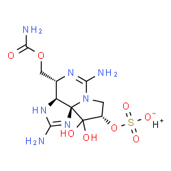 ChemSpider 2D Image | Gonyautoxin 3 | C10H17N7O8S