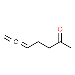 ChemSpider 2D Image | 5,6-Heptadien-2-one | C7H10O