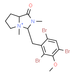 ChemSpider 2D Image | wilsoniamine A | C16H20Br3N2O2