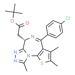 ChemSpider 2D Image | JQ1 | C23H25ClN4O2S