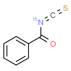 ChemSpider 2D Image | (~15~N)Benzoyl isothiocyanate | C8H515NOS