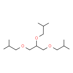 ChemSpider 2D Image | 1,2,3-Triisobutoxypropane | C15H32O3