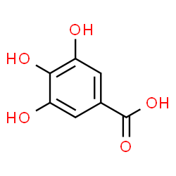 ChemSpider 2D Image | Acid, Gallic | C7H6O5