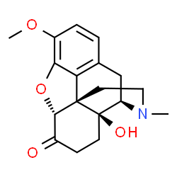 ChemSpider 2D Image | (-)-Oxycodone | C18H21NO4