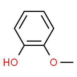 ChemSpider 2D Image | Guaiacol | C7H8O2