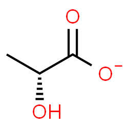 ChemSpider 2D Image | (R)-(-)-Lactate | C3H5O3