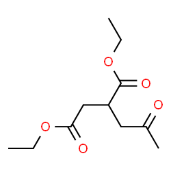 ChemSpider 2D Image | Diethyl 2-(2-oxopropyl)succinate | C11H18O5