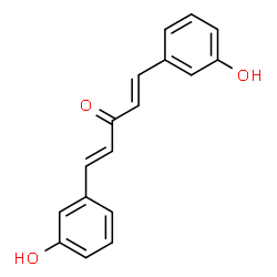 ChemSpider 2D Image | (1E,4E)-1,5-Bis(3-hydroxyphenyl)-1,4-pentadien-3-one | C17H14O3