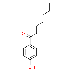 ChemSpider 2D Image | 4'-Hydroxyheptanophenone | C13H18O2