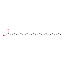 ChemSpider 2D Image | Stearic acid | C18H36O2