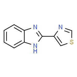 ChemSpider 2D Image | Tiabendazole | C10H7N3S