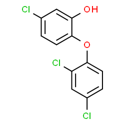 ChemSpider 2D Image | Triclosan | C12H7Cl3O2