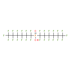 ChemSpider 2D Image | Bis(tridecafluorohexyl)phosphinic acid | C12HF26O2P