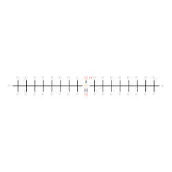 ChemSpider 2D Image | Bis(heptadecafluorooctyl)phosphinic acid | C16HF34O2P