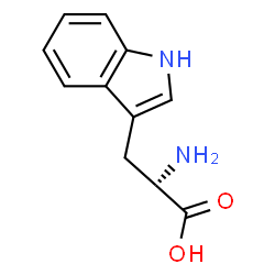 ChemSpider 2D Image | L-Tryptophan | C11H12N2O2