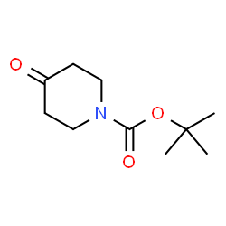 ChemSpider 2D Image | Boc-4-piperidone | C10H17NO3