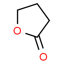 ChemSpider 2D Image | butyrolactone | C4H6O2