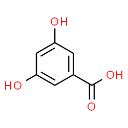 ChemSpider 2D Image | 3,5-Dihydroxybenzoic acid | C7H6O4