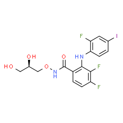 ChemSpider 2D Image | PD0325901 | C16H14F3IN2O4