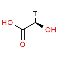 ChemSpider 2D Image | (2R)-Hydroxy(2-~3~H_1_)ethanoic acid | C2H3TO3