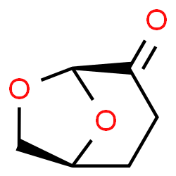 ChemSpider 2D Image | (1S,5R)-6,8-Dioxabicyclo[3.2.1]octan-4-one | C6H8O3