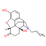 InChI=1/C19H21NO4/c1-2-8-20-9-7-18-15-11-3-4-12(21)16(15)24-17(18)13(22)5-6-19(18,23)14(20)10-11/h2-4,14,17,21,23H,1,5-10H2/t14?,17-,18?,19+/m0/s1