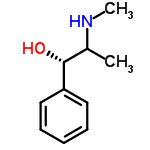 InChI=1/C10H15NO/c1-8(11-2)10(12)9-6-4-3-5-7-9/h3-8,10-12H,1-2H3/t8?,10-/m1/s1