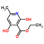 InChI=1/C9H11NO4/c1-3-14-9(13)7-6(11)4-5(2)10-8(7)12/h4H,3H2,1-2H3,(H2,10,11,12)