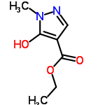 InChI=1/C7H10N2O3/c1-3-12-7(11)5-4-8-9(2)6(5)10/h4,10H,3H2,1-2H3