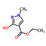 InChI=1/C7H10N2O3/c1-3-12-7(11)5-4-9(2)8-6(5)10/h4H,3H2,1-2H3,(H,8,10)