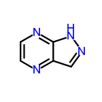 InChI=1/C5H4N4/c1-2-7-5-4(6-1)3-8-9-5/h1-3H,(H,7,8,9)