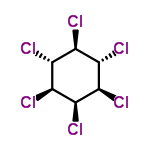 InChI=1/C6H6Cl6/c7-1-2(8)4(10)6(12)5(11)3(1)9/h1-6H/t1-,2-,3-,4+,5-,6-