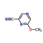 InChI=1/C6H5N3O/c1-10-6-4-8-3-5(2-7)9-6/h3-4H,1H3