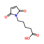 InChI=1/C9H11NO4/c11-7-4-5-8(12)10(7)6-2-1-3-9(13)14/h4-5H,1-3,6H2,(H,13,14)