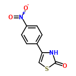 InChI=1/C9H6N2O3S/c12-9-10-8(5-15-9)6-1-3-7(4-2-6)11(13)14/h1-5H,(H,10,12)