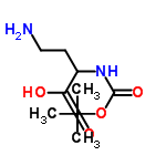 InChI=1/C9H18N2O4/c1-9(2,3)15-8(14)11-6(4-5-10)7(12)13/h6H,4-5,10H2,1-3H3,(H,11,14)(H,12,13)