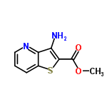 InChI=1/C9H8N2O2S/c1-13-9(12)8-6(10)7-5(14-8)3-2-4-11-7/h2-4H,10H2,1H3