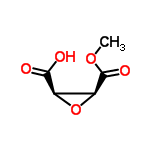 InChI=1/C5H6O5/c1-9-5(8)3-2(10-3)4(6)7/h2-3H,1H3,(H,6,7)/t2-,3+/m1/s1