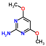 InChI=1/C6H9N3O2/c1-10-4-3-5(11-2)9-6(7)8-4/h3H,1-2H3,(H2,7,8,9)