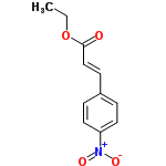 InChI=1/C11H11NO4/c1-2-16-11(13)8-5-9-3-6-10(7-4-9)12(14)15/h3-8H,2H2,1H3/b8-5+