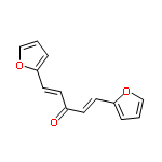 InChI=1/C13H10O3/c14-11(5-7-12-3-1-9-15-12)6-8-13-4-2-10-16-13/h1-10H/b7-5+,8-6+