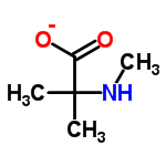 InChI=1/C5H11NO2/c1-5(2,6-3)4(7)8/h6H,1-3H3,(H,7,8)/p-1