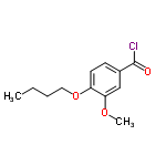 InChI=1/C12H15ClO3/c1-3-4-7-16-10-6-5-9(12(13)14)8-11(10)15-2/h5-6,8H,3-4,7H2,1-2H3